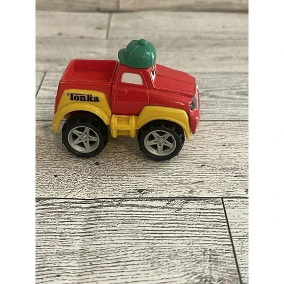 MAISTO TONKA HASBRO 2000 TOY PICK UP TRUCK GREEN HAT CARS - Picture 3 of 8